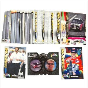 Nascar Trading Card Collection Vintage 1998 Maxx 87 Race Cards Base Inserts